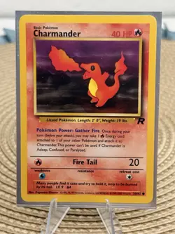 CHARMANDER - Team Rocket Set - 50/82 - Pokemon Card - LP - Image 1