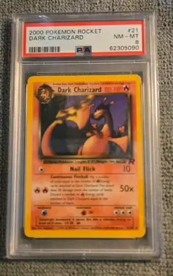 Pokemon TCG Dark Charizard 2000 Non-Holo Rare Card 21/82 - Image 1