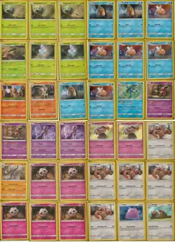 Pokemon 36 Card Lot Sun & Moon ERA Holo/Reverse Holo /Rare Detective Pikachu set - Image 1