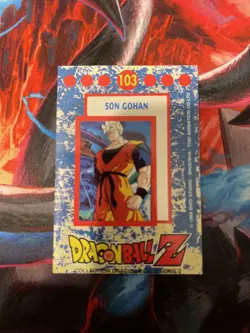Dragon Ball Z DBZ #103 Son Gohan Trading Card 1989 Bird Studio Series 2 FOIL MP - Image 3
