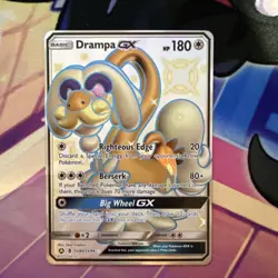 Drampa GX SV80/SV94 Pokemon Hidden Fates Holo Full Art Card - Image 1