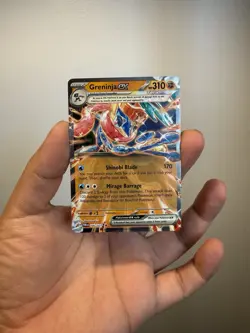 Pokemon Greninja EX TCG Card 106/167 Sv06 Twilight Masquerade Double Rare Holo - Image 1