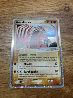 Pokemon TCG Groudon ex EX Crystal Guardians Holo Rare 038/100 EX 100HP Card - Image 2