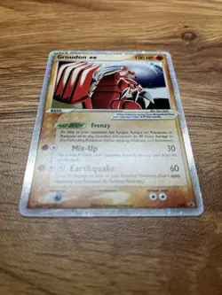 Pokemon TCG Groudon ex EX Crystal Guardians Holo Rare 038/100 EX 100HP Card - Image 4