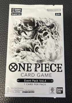 One Piece Card Game Event Pack Vol.4 Sealed English 1 Card Promo Pack Ccg TCG 🔥 - Image 1