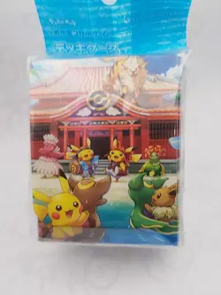 Pokemon Center Okinawa Opening Pikachu Japan Limited Deck Case Box Card Game NEW - Image 2