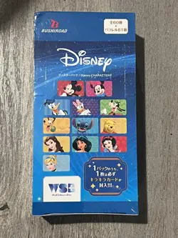 Weiss Schwarz Blau Disney 100 Sealed Japanese Trading Card Booster Box NEW 4573592711693 - Image 1