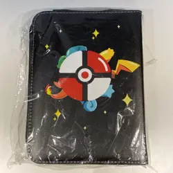 Pokemon TCG Mixed Card Binder (includes 88 Pokemon Cards/Stickers w/Exclusive - Image 3