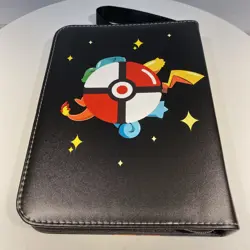 Pokemon TCG Mixed Card Binder (includes 88 Pokemon Cards/Stickers w/Exclusive - Image 5