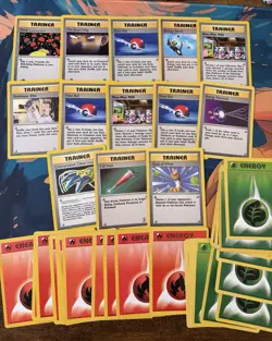 Vintage 1999 Pokemon Cards Lot 1st ed/Shadowless/Unlimited Non Holos uncommons - Image 3