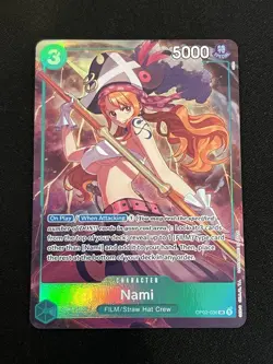 Nami OP02-036 Premium Card Collection Best Selection Vol 1 Near Mint NM OP TCG - Image 1