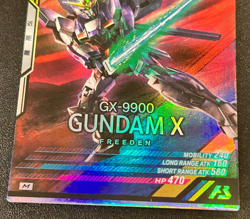 Gundam ARSENAL BASE Card GUNDAM X BANDAI JAPAN UT05-015 M - Image 4