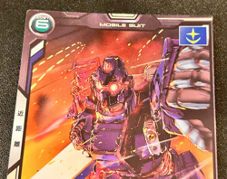 Gundam ARSENAL BASE Card BLUE DESTINY UNIT 1 BANDAI JAPAN LX02-011 R - Image 3