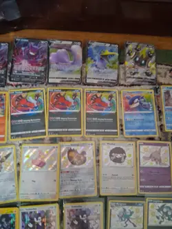 Pokemon Lot Of 72 Shining Fates Cards. 8 V Cards And 64 Holos. NM. - Image 4