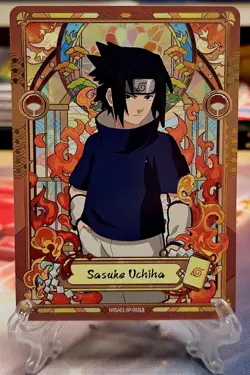 Sasuke Uchiha NARUTO NRSA01-SP-002L5 Naruto Kayou Card - ENGLISH - Heaven Scroll - Image 2
