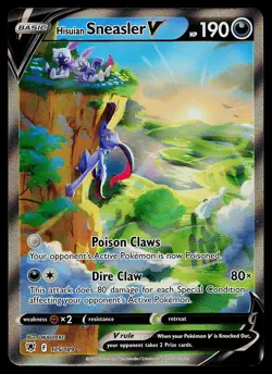 Pokemon Card - Hisuian Sneasler V Astral Radiance 175/189 Alternate Full Art - Image 1