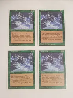 MTG Playset 4x Winter Blast (4th Edition/Green/U) - BGM - Image 1