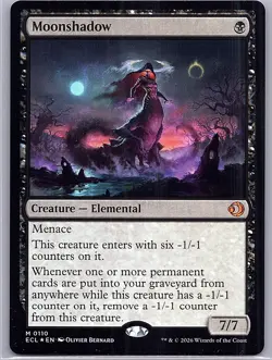 Moonshadow Lorwyn Eclipsed Foil - 110 - MTG Magic The Gathering - Image 1