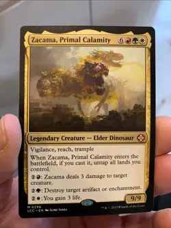Zacama, Primal Calamity #296 (NM) Lost Caverns of Ixalan LCC Magic MTG - Image 1