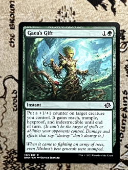 Gaea's Gift - The Brothers' War - 182 - #Near Mint Magic the Gathering - Image 1