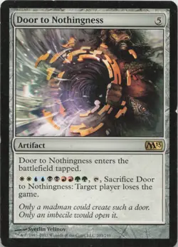 Door to Nothingness R Magic 2013 (M13) 203 - LP MTG - Image 1