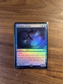 MTG Quantum Riddler NM Near Mint Foil EOE 0072 - Image 1