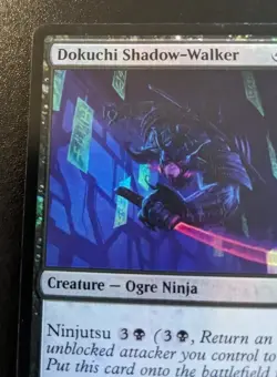 Dokuchi Shadow-Walker 094/302 NEO Foil Common Kamigawa: Neon Dynasty MTG - Image 2