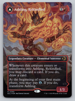 Ashling, Rekindled FOIL Borderless - Lorwyn Eclipsed MTG - Image 1