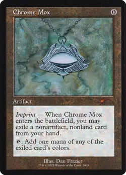 Magic MTG Secret Lair 30th Anniversary Countdown 2003 Chrome Mox NEAR MINT NM - Image 1