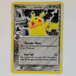 Pokemon Pikachu TCG 2006 Delta Species Promo 035 Holo Black Star - Image 1