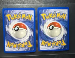 2003 PIKACHU 12 MEOWTH 13 HOLO Rare POKEMON Promo CARDS N/M - Image 2