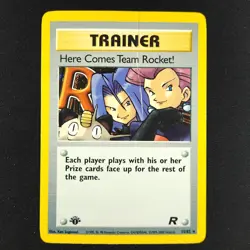 Here Comes Team Rocket! 15/82 - Team Rocket 1st Edition - Pokemon Card - Image 1