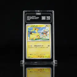 2023 Pokemon Japanese Gym Participation Prize Pikachu 120/SV-P TAG 10 Gem Mint - Image 1