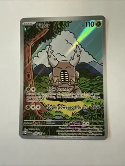 Pokemon Card TCG - Pinsir 168/167 Illustration Rare Twilight Masquerade NM - Image 1