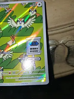 🔥TCG Pokemon Pidgey 207/197 card SV03: Obsidian Flames Holo - Image 3