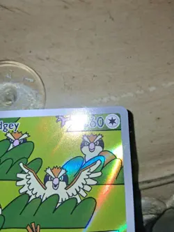 🔥TCG Pokemon Pidgey 207/197 card SV03: Obsidian Flames Holo - Image 4