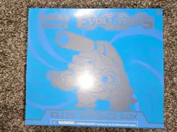 Pokemon TCG XY Evolutions Elite Trainer Box ETB Blastoise New Sealed - Image 1