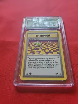 Pokemon: Warp Point #126/132 1st Edition Gym Challenge 2000 WOTC - CGC 8 - A41 - Image 3