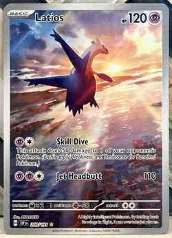 Pokemon TCG Latios Illustration Rare 203/191 SV08: Surging Sparks NM/M - Image 1