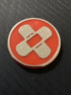 Pokemon TCG Burn Condition Coin - Image 1