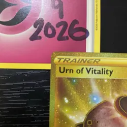 URN OF VITALITY 229/198 - Pokemon TCG Chilling Reign Gold Secret Rare - Image 3