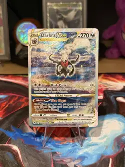 Pokemon TCG Darkrai VSTAR GG50/GG70 Crown Zenith: Galarian Gallery Near Mint NM - Image 1