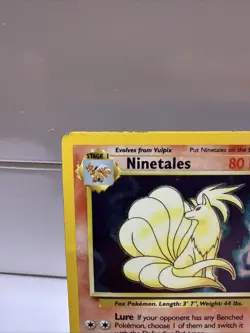 Pokemon TCG Base Set Ninetales 12/102 - Image 2