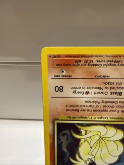Pokemon TCG Base Set Ninetales 12/102 - Image 4
