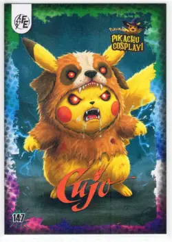 Cujo (Pikachu) #147 - Galaxy Holo - Electric Pikachu Cosplay - Pokemon - Image 1