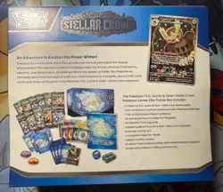 Pokemon Center Elite Trainer Box ETB Stellar Crown Sv07 New Sealed - Image 2