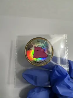 Pokemon 1999 Hasbro Battle Coin Game Ditto - Image 1