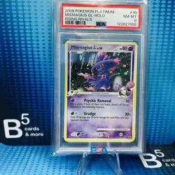 Mismagius GL 10/111 Rising Rivals Holo 2009 Pokemon PSA 8 - Image 1