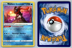 Radiant Greninja - Astral Radiance - - Radiant Rare - 046/189 - Pokemon - - NM - Image 1