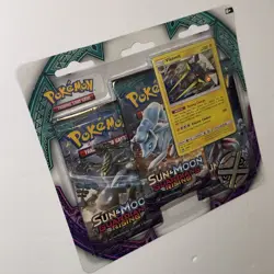 2017 Pokemon Sun & Moon Guardians Rising 3-Pack Vikavolt Blister - Image 3